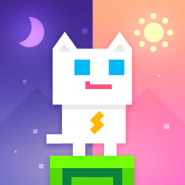 Super Phantom Cat – Be a jumping bro.